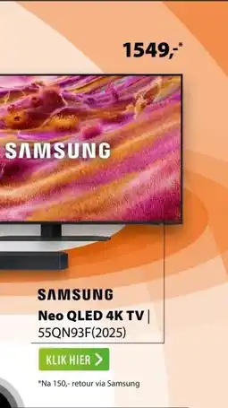 Expert Samsung Neo QLED 4K 55QN93F (2025) aanbieding