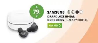 Expert Samsung Galaxy Buds FE Wit aanbieding