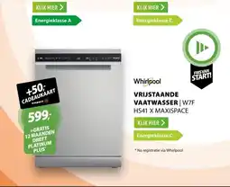 Expert Whirlpool W7F HS41 X MaxiSpace Rvs aanbieding