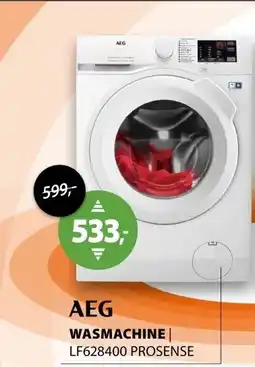 Expert AEG LF628400 ProSense Wit aanbieding