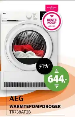 Expert AEG TR738AT2B aanbieding