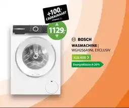 Expert Bosch WGH256A9NL EXCLUSIV aanbieding