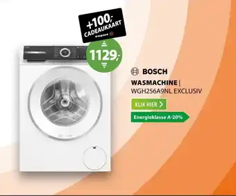 Expert Bosch WGH256A9NL EXCLUSIV aanbieding