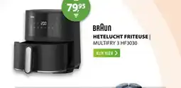 Expert Braun HF3030 MultiFry 3 Zwart aanbieding