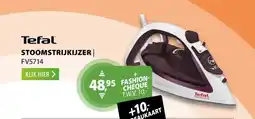 Expert Tefal FV5714 Bruin aanbieding