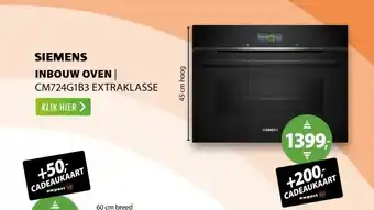 Expert Siemens CM724G1B3 extraKlasse aanbieding