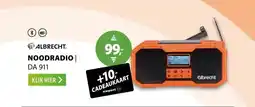 Expert Albrecht DA 911 Noodradio Oranje aanbieding