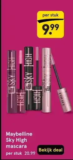 Etos Maybelline Sky High mascara aanbieding
