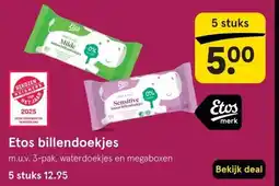 Etos Etos billendoekjes aanbieding