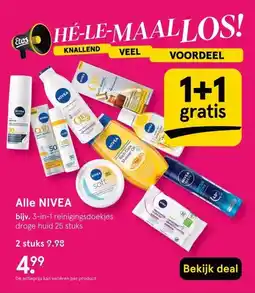 Etos Alle NIVEA aanbieding
