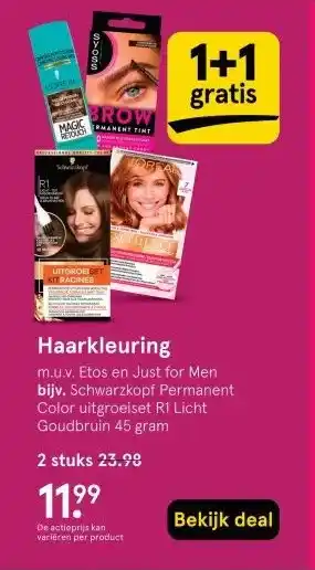 Etos Haarkleuring aanbieding