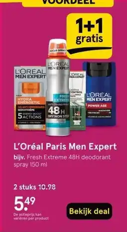 Etos L'Oréal Paris Men Expert aanbieding