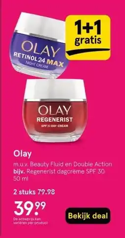 Etos Olay aanbieding