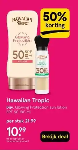 Etos Hawaiian Tropic aanbieding