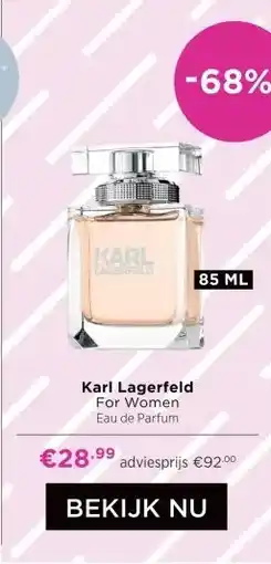 ICI Paris XL Karl Lagerfeld For Women aanbieding
