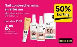Etos Naïf zonbescherming en aftersun aanbieding
