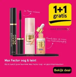 Etos Max Factor oog & teint aanbieding