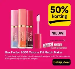 Etos Max Factor 2000 Calorie PH Match Maker aanbieding