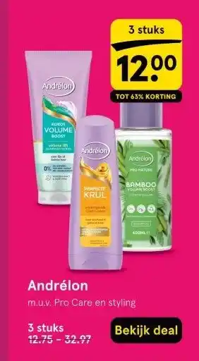 Etos Andrélon aanbieding