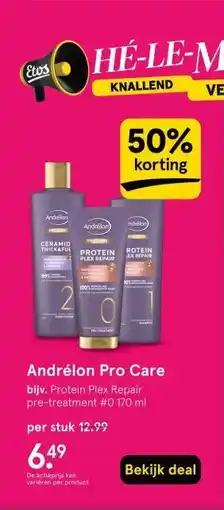 Etos Andrélon Pro Care aanbieding