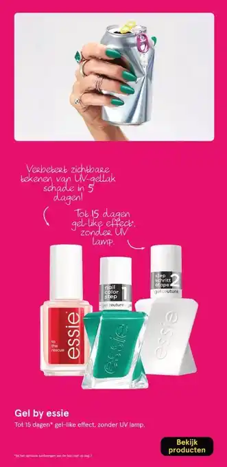 Etos Gel by essie aanbieding
