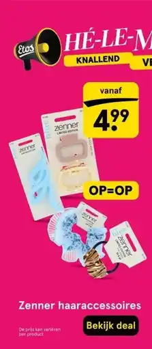 Etos Zenner haaraccessoires aanbieding
