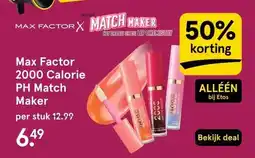 Etos Max Factor 2000 Calorie PH Match Maker aanbieding