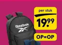 Etos Reebok Ashland rugtas aanbieding