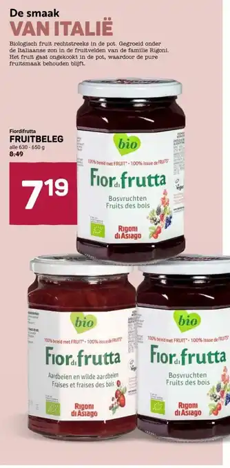 Ekoplaza Fiordifrutta FRUITBELEG aanbieding