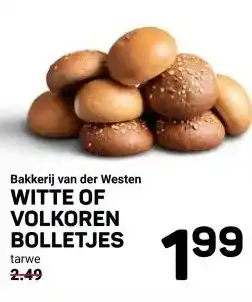 Ekoplaza WITTE OF VOLKOREN BOLLETJES aanbieding
