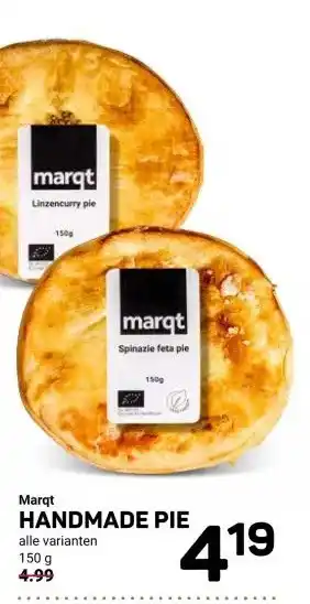 Ekoplaza Marqt HANDMADE PIE aanbieding