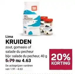 Ekoplaza Lima KRUIDEN aanbieding