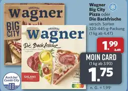 Combi Wagner Big City Pizza oder Die Backfrische aanbieding