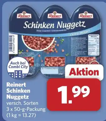Combi Reinert Schinken Nuggetz aanbieding