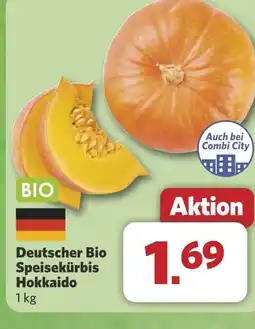 Combi Deutscher Bio Speisekürbis Hokkaido aanbieding