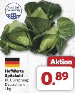 Combi HofWerte Spitzkohl aanbieding