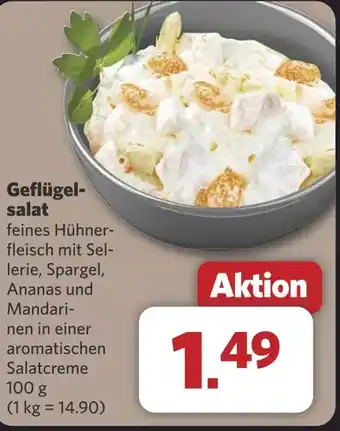 Combi Geflügel- salat aanbieding