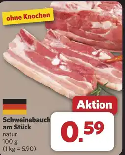 Combi Schweinebauch am Stück aanbieding