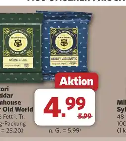 Combi Sartori Cheddar Farmhouse oder Old World aanbieding