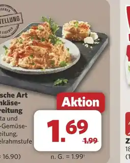 Combi Türkische Art Frischkäse- zubereitung aanbieding