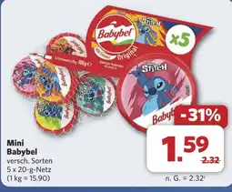 Combi Mini Babybel aanbieding