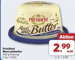 Combi Président Meersalzbutter aanbieding