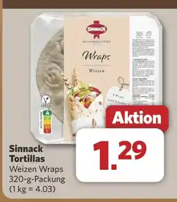 Combi Sinnack Tortillas aanbieding
