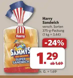Combi Harry Sandwich aanbieding