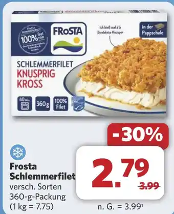 Combi Frosta Schlemmerfilet aanbieding