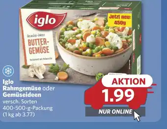 Combi Iglo Rahmgemüse oder Gemüseideen aanbieding