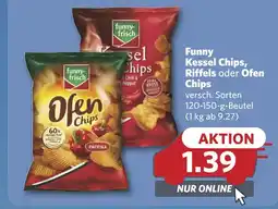 Combi Funny Kessel Chips, Riffels oder Ofen Chips aanbieding