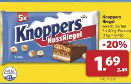 Combi Knoppers Riegel aanbieding