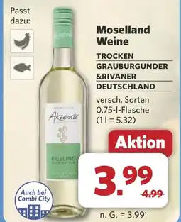 Combi Moselland Weine aanbieding