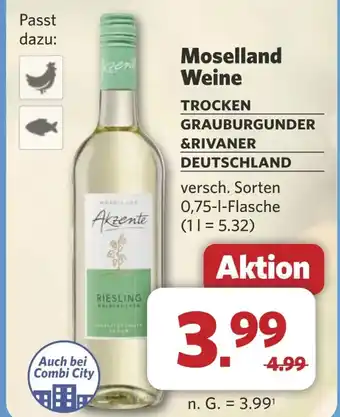 Combi Moselland Weine aanbieding